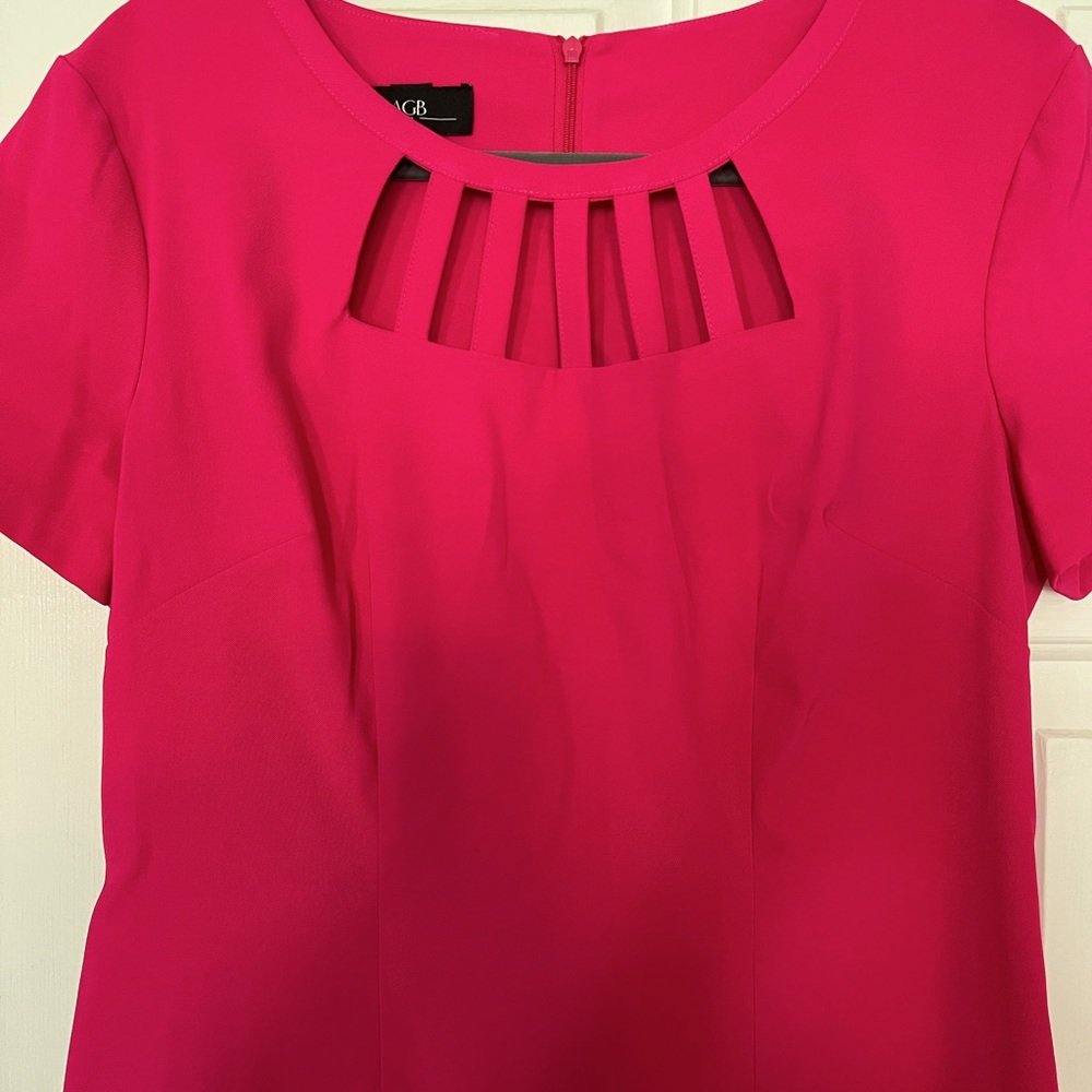 Pink dress size 10. EUC